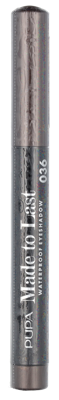Pupa Milano - Pupa Made To Last Waterproof Eyeshadow Made To Last Eyeshadow 1.40 g 036 Wood Brown Oogschaduw 1.4 g Pupa Milano - Pupa Made To Last Waterproof Eyeshadow Made To Last Eyeshadow 1.40 g 036 Wood Brown Oogschaduw 1.4 g