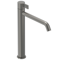 Wastafelkraan IVY Pact Model L Coldstart Geborsteld Metal Black PVD IVY - thumbnail