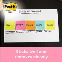 Post-it Notes, Beachside colour collection, ft 76 x 76 mm, 100 vel, pak van 6 blokken - thumbnail