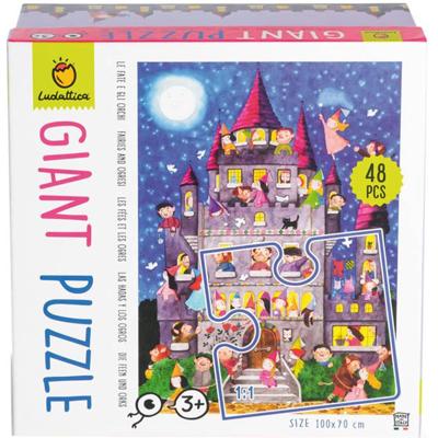Ludattica legpuzzel Giant Puzzle Fairies & Orcs 48 stukjes