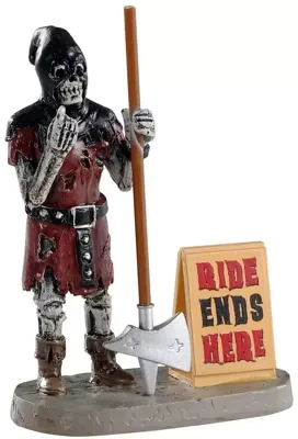 Lemax executioner halloween figuur Spooky Town 2020