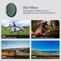 Freewell DJI Osmo Action 6 Filters - Standard Day - 4 pack - thumbnail
