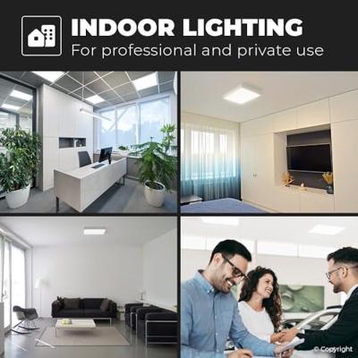 LED Paneel - 60x60 cm - 36 Watt - 4860lm (135lm/W) - 4000K neutraal wit - 1-10V Dimbaar - Flikkervrij - UGR22 - 5 jaar garantie LED Paneel - 60x60 cm - 36 Watt - 4860lm (135lm/W) - 4000K neutraal wit - 1-10V Dimbaar - Flikkervrij - UGR22 - 5 jaar garantie