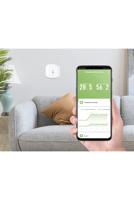 WOOX r7048 smart humidity & temperature sensor, zigbee, white - thumbnail
