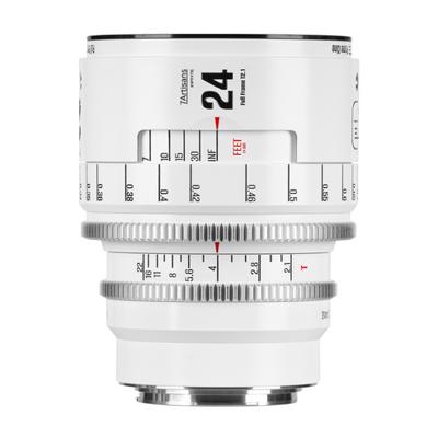 7Artisans INFINTE 24mm T2.1 Full-Frame Wit - EF-mount