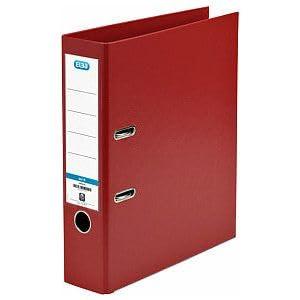 Ordner elba smart a4 80mm pp rood | 10 stuks