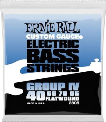 Ernie Ball 2808 Flatwound Bass String Group IV 40 - 95 snaren Ernie Ball 2808 Flatwound Bass String Group IV 40 - 95 snaren