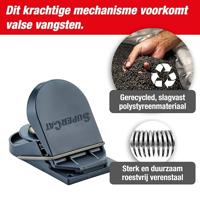 Swissinno SuperCat Muizenval Functies: Lokstof 2 stuk(s) - thumbnail