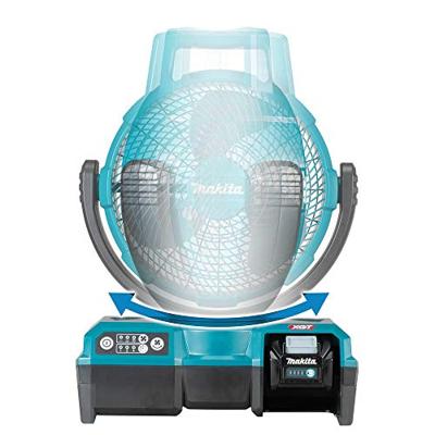 Makita CF001GZ Vloerventilator (Ø x h) 235 mm x 463 mm Turquoise, Zwart Oscillerend - thumbnail