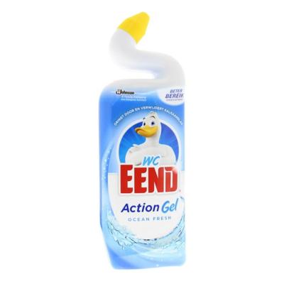 WC Eend Toiletreiniger action gel marine wave 750 Milliliter