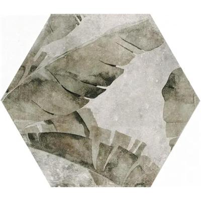 Vloertegel Zyx Amazonia 32x36,8 cm Decor Tropic Mat Grey Zyx