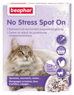 Beaphar No Stress Spot On Kat 6 pipetten Beaphar No Stress Spot On Kat 6 pipetten