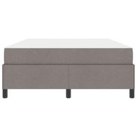 Boxspring bed Taupe en Zwart 140 x 190 cm - thumbnail