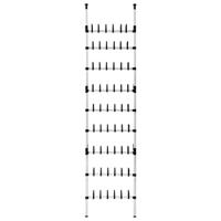 Schoenenrek met stangen telescopisch aluminium - thumbnail