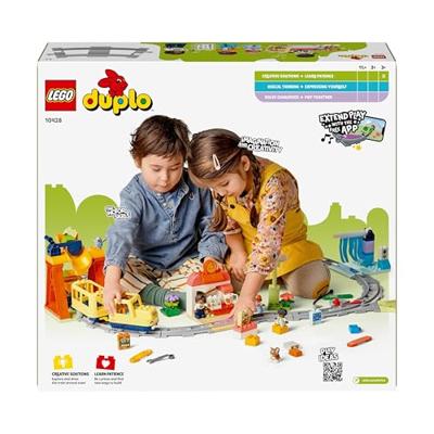 LEGO DUPLO grote interactieve buurttrein 10428 - thumbnail