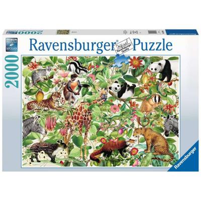Ravensburger Puzzel Jungle 2000st Ravensburger Puzzel Jungle 2000st