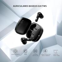 Baseus Bowie E20 Headset Draadloos In-ear Oproepen/muziek Bluetooth Zwart - thumbnail
