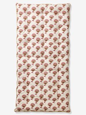 Bi-materiaal vloermatras met bloemen/velours Arizona rozen