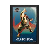 Pixel Frames Plax - Street Fighter 6: E. Honda (25cm x 30cm) - thumbnail
