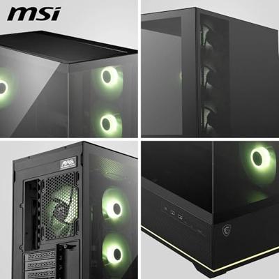 MSI MAG PANO 110R PZ computerbehuizing Midi Tower Zwart