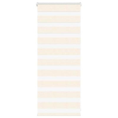 Zebra rolgordijn 65x100 cm stofbreedte 60,9 cm marmerbeige