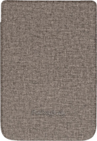 POCKETBOOK WPUC-627-S-GY e-book reader case 15,2 cm (6) Folio Brown Grey - thumbnail