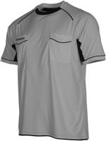 Stanno 429001 Bergamo Referee Shirt k.m. - Grey-Black - XXXL - thumbnail