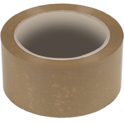 Dozensluittape | PP | 48mm | 66m | bruin | 36 rol