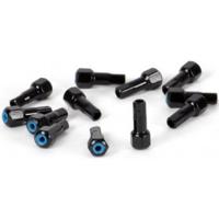 Alpina abs spaaknippels 14g/15.0mm/ø4/fg2.3 messing zwart (144 st.) - thumbnail