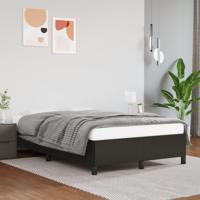 Bedframe kunstleer zwart 120x190 cm - thumbnail