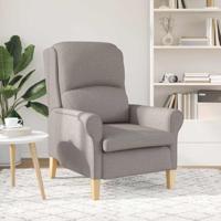 Fauteuil Taupe 76 x 94 x 102 cm Stof - thumbnail