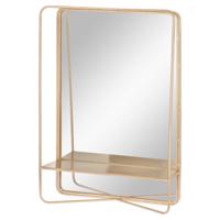 Spiegel Elwin goud 71cm - thumbnail