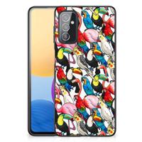 Samsung Galaxy M52 Dierenprint Telefoonhoesje Birds - thumbnail