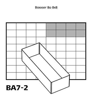 Raaco Inzetbakje 80 2xBA7-2 Insert 80 2xBA7-2 - 136549 136549 - thumbnail