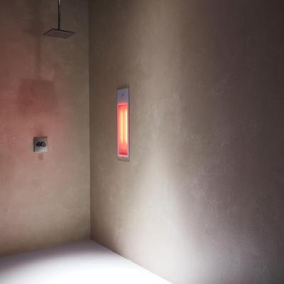Sunshower Pure - Inbouw - Infrarood - 20 x 62 x 10 cm - Wit