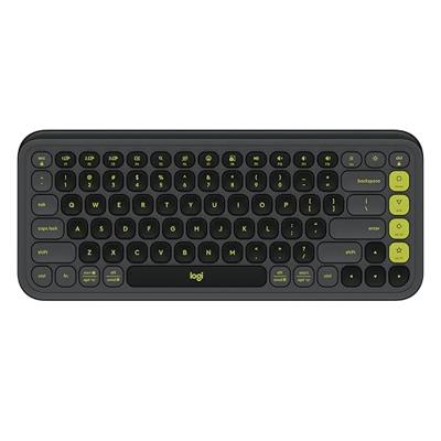 Logitech POP ICON KEYS Toetsenbord Bluetooth QWERTZ, Duits Graphite Easy Switch 3 apparaten, Multimediatoetsen, Multipair-functie