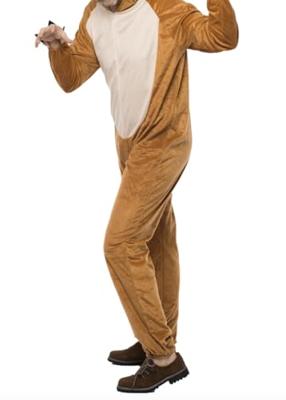 Onesie Beertje Verkleedpak Volwassenen - thumbnail