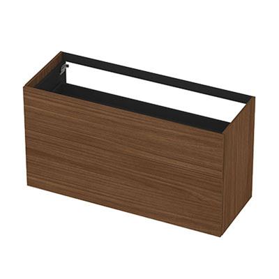 INK - Onderkast 2 Laden Push To Open Decor - 1200x450x650 Mm - Warm Walnoot