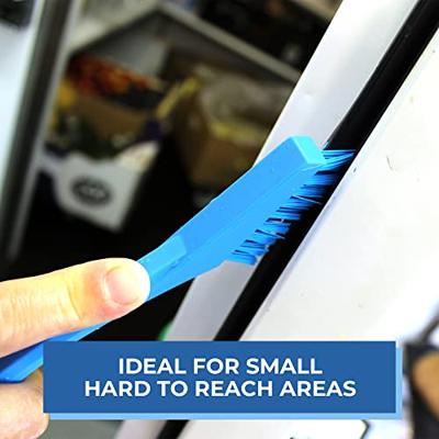 Vikan Precisieborstel blauw zeer hard 220x25x12 mm