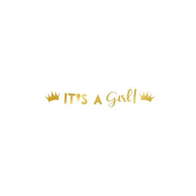 Letter banner - It's a girl!