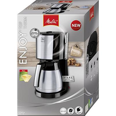 Melitta Enjoy Top Therm Koffiefilter apparaat Zwart - thumbnail