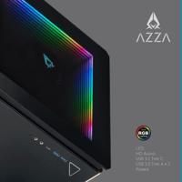 Azza Regis kubus Zwart, Goud, Grijs - thumbnail