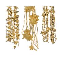 Kralenslinger plastic a3 bead star dia 3,4x270 cm normal star 2x1,4x270 cm kerst Decoris - Decoris - thumbnail