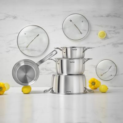 Tefal Intuition 4-delige set (steelpan 16 cm, kookpan 16/20/24 cm)