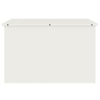 Buitenopslagdoos Wit 80 x 50.5 x 50 cm Koudgewalst staal - thumbnail