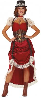 Steampunk Jurk Eliza Dames