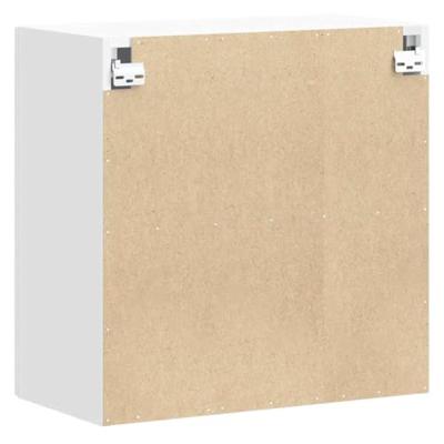 Keukenwandkast Lucca bewerkt hout wit