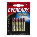 Eveready Gold AAA batterij (potlood) Alkaline 1.5 V 4 stuk(s)