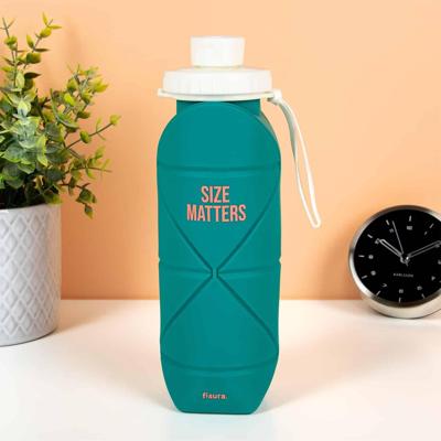 Opvouwbare waterfles - Groen Opvouwbare waterfles - Groen