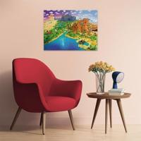 Ravensburger legpuzzel world of minecraft, 1500st. - thumbnail